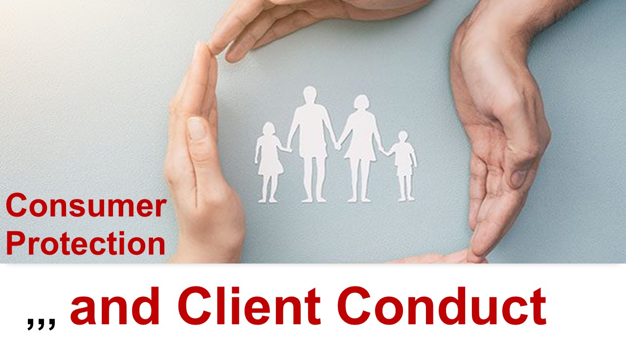 Course Image RM 071-CONSUMER PROTECTION & CLIENT CONDUCT TRAINING